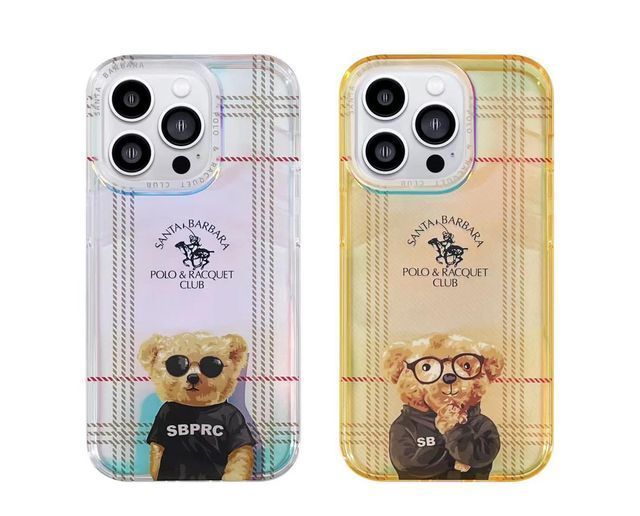 Чехол Santa Barbara Polo Naldo Bear для iPhone 14 Pro Max Gold 3007-14-Pro-Max-01 фото