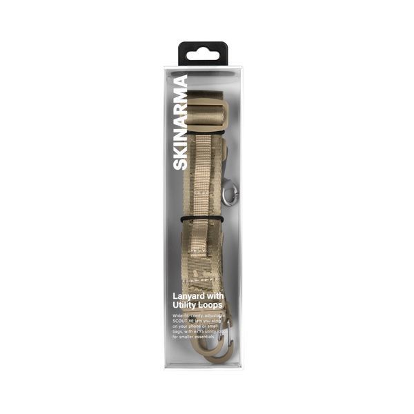 Ремешок для телефона Skinarma Scout Xe Lanyard (2.54 cm Width) Khaki SK-SCTXE-LY-BWN фото