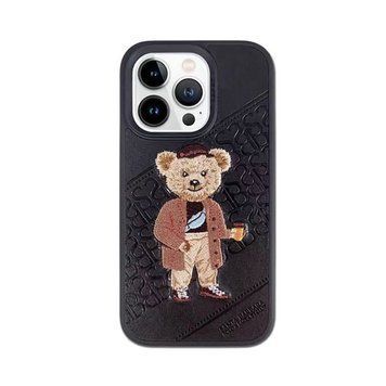Чохол Santa Barbara Polo Bear Crete для iPhone 14 Plus Чорний 2099-14-Plus фото