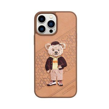 Чохол Santa Barbara Polo Bear Crete для iPhone 14 Plus Коричневий 2054-14-Plus фото