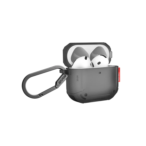 Чехол SkinArma Mecha CE для Airpods 5 / 4 Smoke (Дым) SK-AP4MECCE-SMK фото