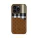 Чехол Santa Barbara Polo Plaid для iPhone 14 Коричневый 2052-14 фото 1