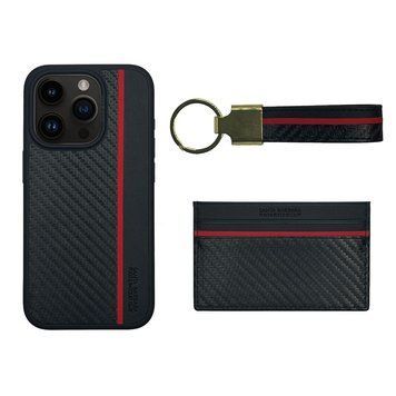 Набір (чохол, візитниця, брелок) SBPRC Polo Hazel для iPhone 15 Pro 110173-1 фото