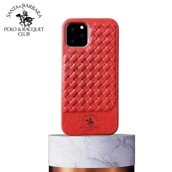 Чохол для iPhone 12 Ravel Santa Barbara Polo Червоний 42-12 фото