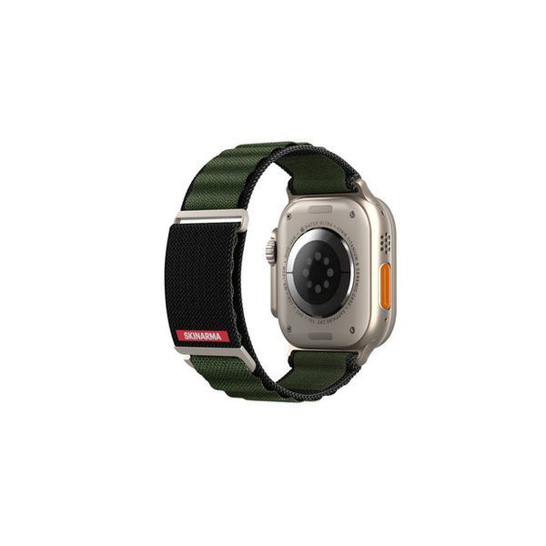 Ремінець Skinarma Apple Watch Strap Kobu 49/45/44 mm Olive SK-KOBU49-GREEN фото