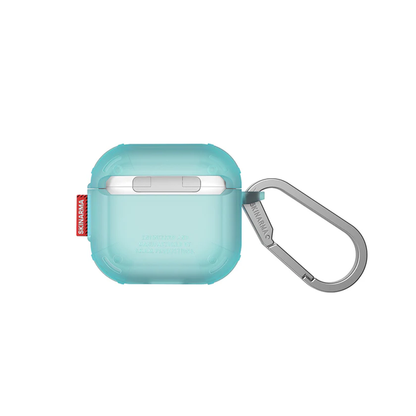 Чехол SkinArma Mecha CE для Airpods 5 / 4 Teal (бирюзовый) SK-AP4MECCE-TEAL фото