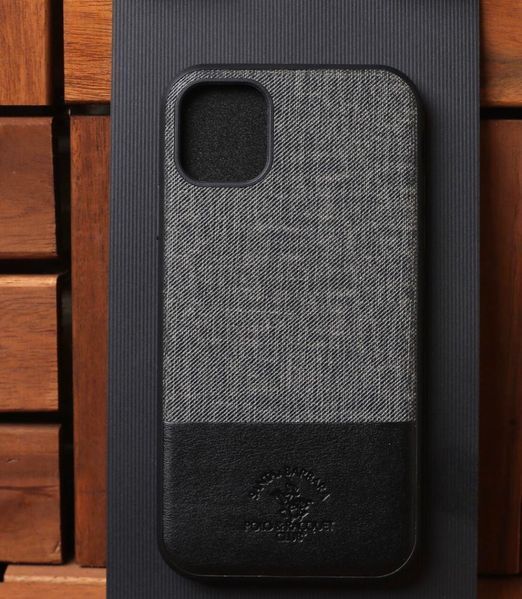 Чехол для iPhone 13 Pro Max Virtuoso Santa Barbara Polo Черный 108174-2 фото
