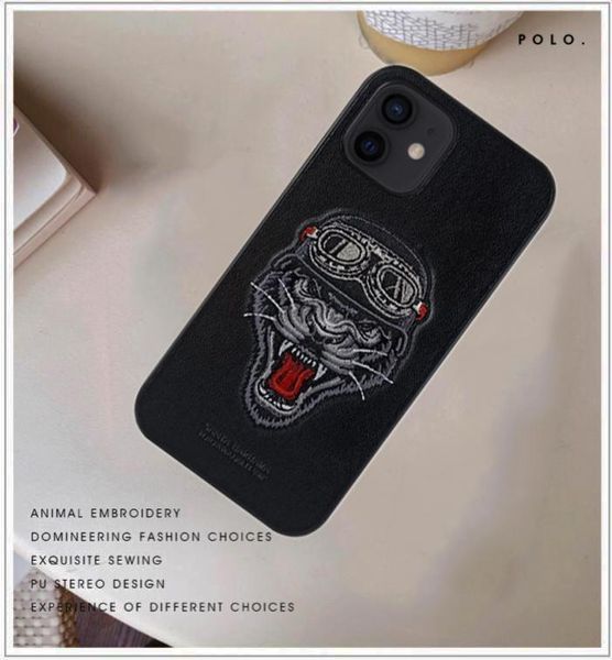 Чохол Santa Barbara Polo Patti Яростный тигр для iPhone 12 Pro Max Чорний 26-12-Pro-Max фото