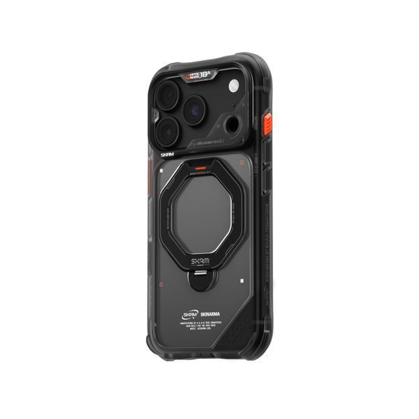 Чехол Skinarma Saturn (2026) (Mag-Charge with Rotating Kick-stand) для iPhone 18 Pro Black SK-2026IPP6.3-SATURN-BLK фото