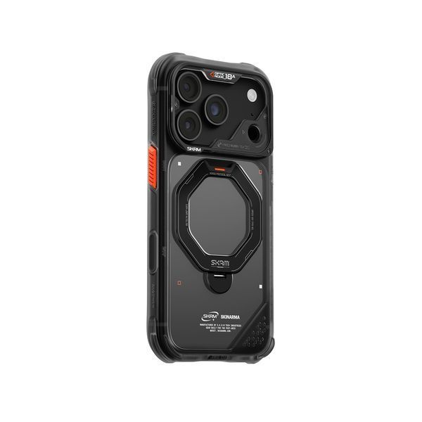 Чехол Skinarma Saturn (2026) (Mag-Charge with Rotating Kick-stand) для iPhone 18 Pro Black SK-2026IPP6.3-SATURN-BLK фото