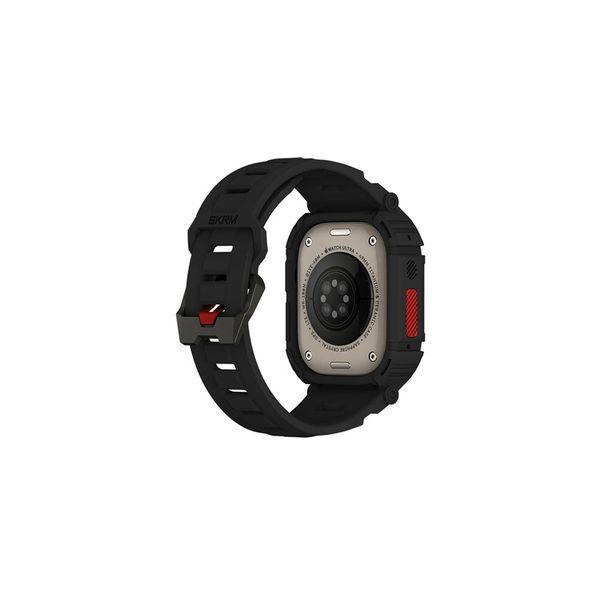 Ремінець+чохол SkinArma Mecha для Apple Watch 49 mm Black SK-WS-MECHA-BLK49 фото