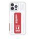 Красно-прозрачный чехол Skinarma Taihi Sora для iPhone 13 (6.1) Red 1513--13 фото 2