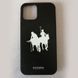 Кожаный чехол Santa Barbara Polo Umbra "Жокей" для iPhone 11 Pro Max черного цвета 105-11ProMax фото 3