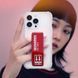 Красно-прозрачный чехол Skinarma Taihi Sora для iPhone 13 (6.1) Red 1513--13 фото 1