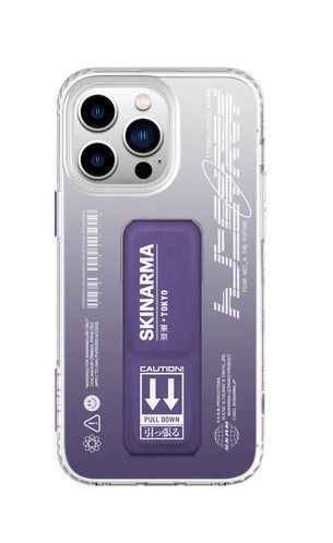 Градиентый чехол для iPhone 14 Pro Skinarma Taihi Kobai Purple SK-IP14P-TKOBAI-PUR-01 фото