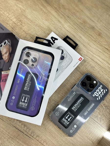 Градиентый чехол для iPhone 14 Pro Skinarma Taihi Kobai Purple SK-IP14P-TKOBAI-PUR-01 фото
