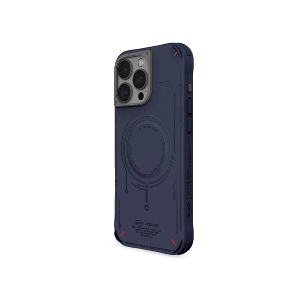 Чехол Skinarma Mecha (Mag Charge) для iPhone 16 Pro Max Navy SK-2024IPP69-MECHA-BLU фото