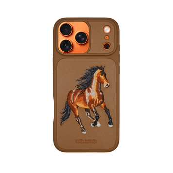 Чохол Boris Santa Barbara Polo для iPhone 17 Pro Brown 111703-4 фото