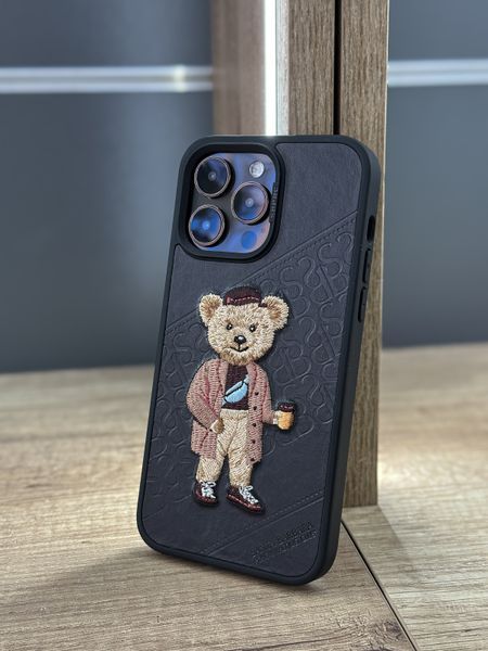 Чохол Santa Barbara Polo Bear Crete для iPhone 13 Чорний 2099-13 фото