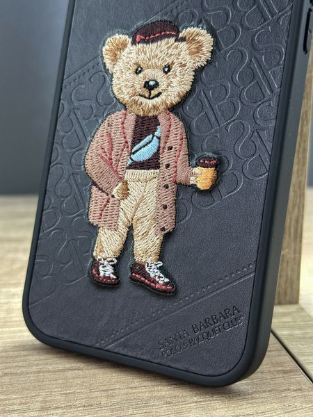 Чохол Santa Barbara Polo Bear Crete для iPhone 13 Чорний 2099-13 фото