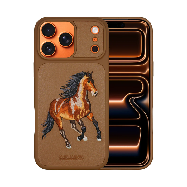 Чохол Boris Santa Barbara Polo для iPhone 17 Pro Brown 111703-4 фото