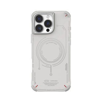 Чохол Skinarma Mecha (Mag Charge) для iPhone 16 Pro Max Light Grey SK-2024IPP69-MECHA-LGRY фото