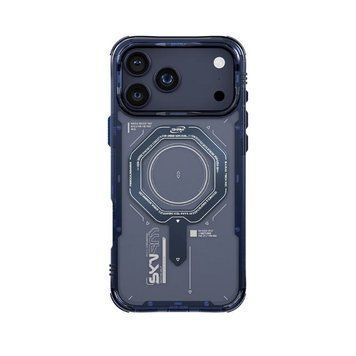 Чохол Skinarma Magma Mag-Charge для iPhone 17 Pro Max Blue SK-IP17PM-MGMA-BLU фото