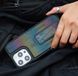 Чехол Skinarma Kira Kobai (Mag-Charge + Grips-Tand) для iPhone 15 Pro Hologram SK-2023IPP61-KKOBAI фото 3