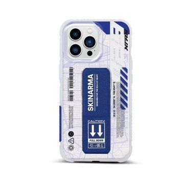 Чехол Skinarma Ryoiki с магнитной подставкой для iPhone 13 Pro Max Clear + Blue SK-IP1367-RYOBL981-01 фото