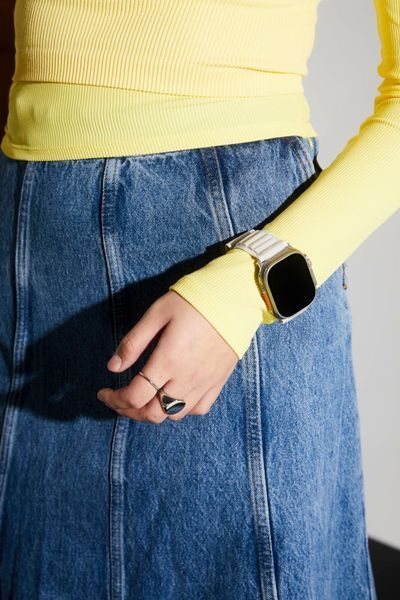 Ремінець Skinarma Apple Watch Strap Kobu 49/45/44 mm Ivory SK-KOBU49-IVORY фото