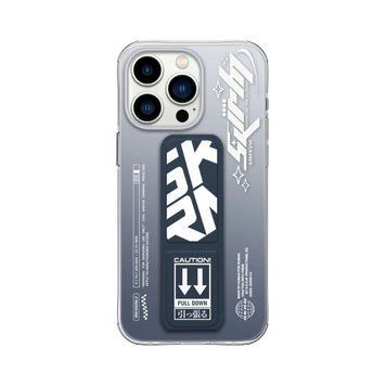 Чохол для iPhone 15 Pro Max Skinarma Cosmo (Grips-Tand) Blue SK-2023IPP67-COSMO-BLU фото