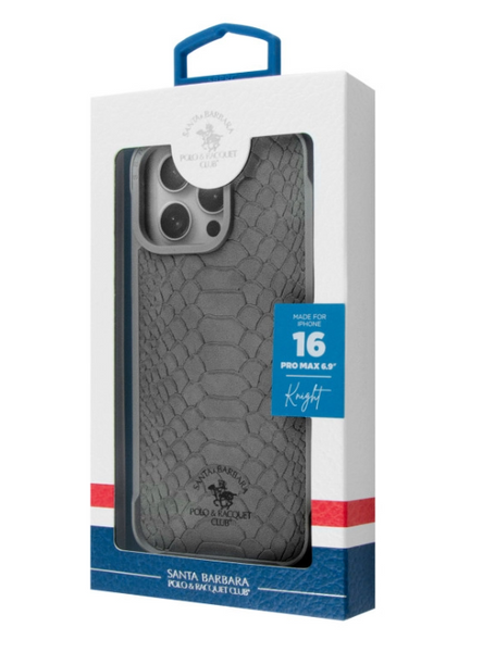 Чехол Santa Barbara Polo Knight для iPhone 16 Pro Max Titanium Gray 111679-2 фото