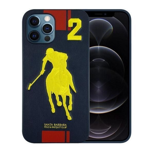 Шкіряний чохол Santa Barbara Polo Garner для iPhone 12 Pro Max blue 1522-12-Pro-Max фото