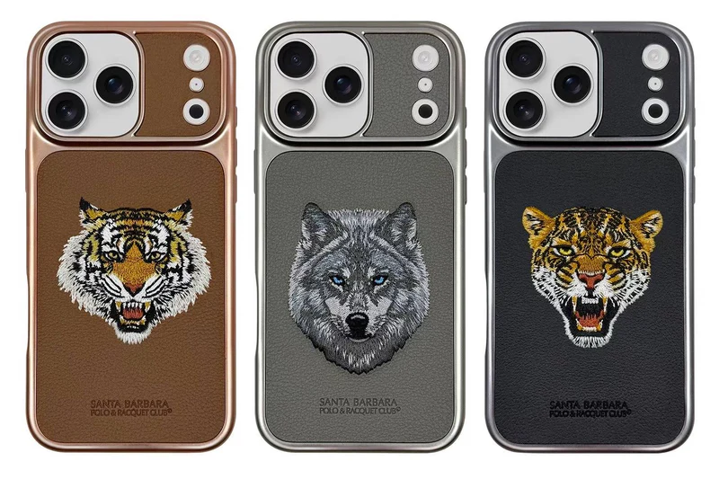 Чехол Santa Barbara Polo Savanna Wolf с вышивкой для iPhone 17 Pro Max 111688-1 фото
