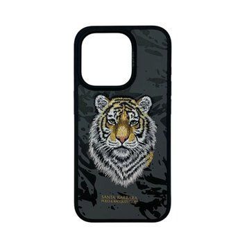 Чохол Santa Barbara Polo Savanna Tiger з вишивкою для iPhone 15 3028-15 фото