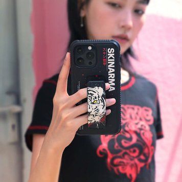 Чохол для iPhone 13 Pro (6.1) Skinarma Tora Black 1508-13-Pro фото