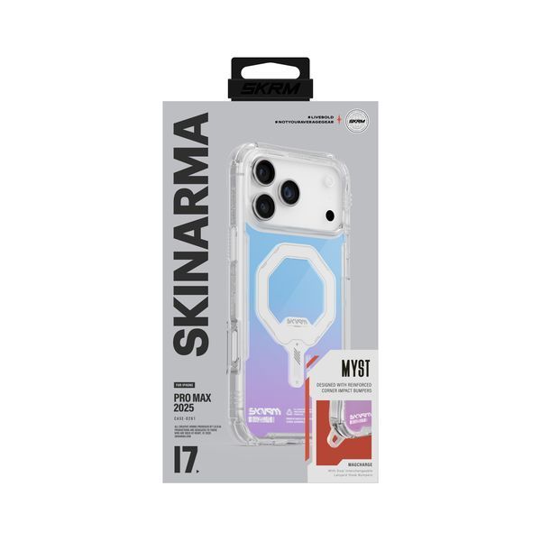 Чохол Skinarma Myst Mag-Charge для iPhone 17 Pro Max Hologram SK-2025IPP6.9-MYST-HOL фото