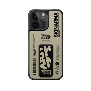 Чохол Skinarma Spunk (2023) (Mag-Charge + Grip-Stand) для iPhone 15 Pro Ivory SK-2023IPP61-SPUNK-BGE фото