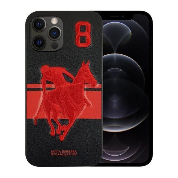 Шкіряний чохол Santa Barbara Polo Garner для iPhone 12 Pro black 1520-12-Pro фото