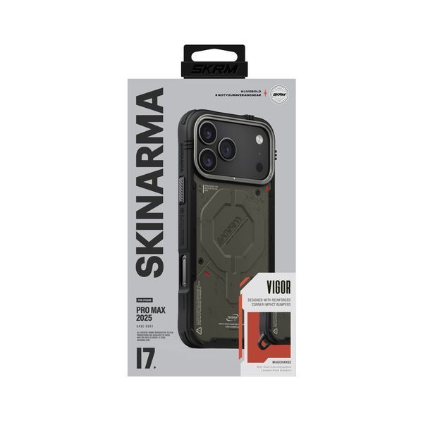 Чохол Skinarma Vigor Mag-Charge для iPhone 17 Pro Max Forest SK-2025IPP6.9-VGR-FOR фото