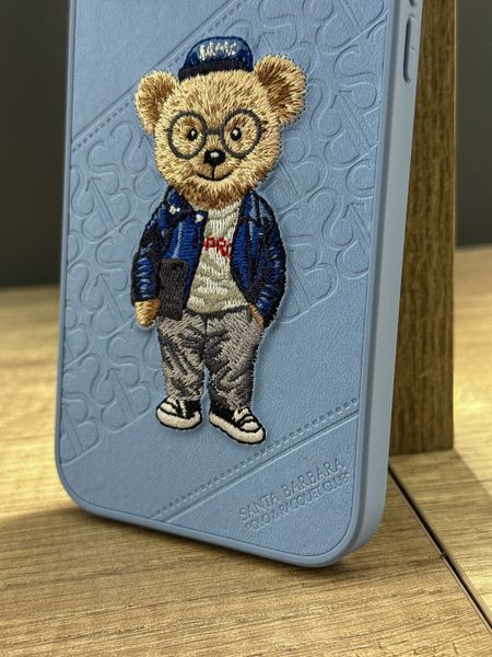 Чехол Santa Barbara Polo Bear Crete для iPhone 13 Синий 2062-13 фото