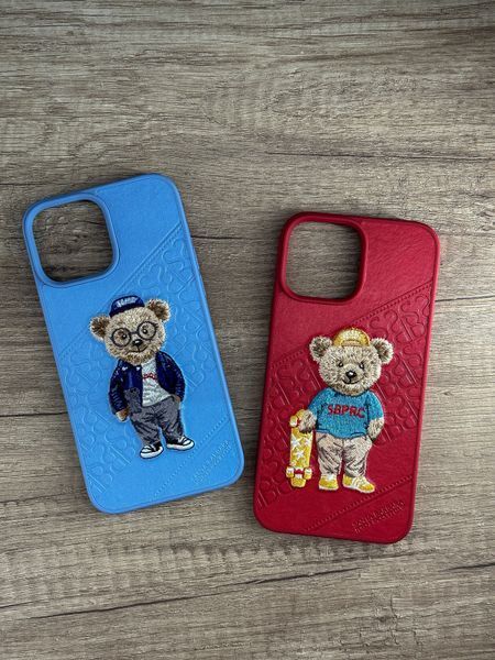 Чехол Santa Barbara Polo Bear Crete для iPhone 13 Синий 2062-13 фото