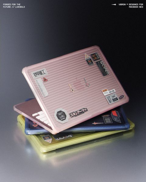 Чохол Skinarma Vibron для MacBook Neo 13" (A18 PRO) Indigo SK-MBNEO13-VIBIDG фото