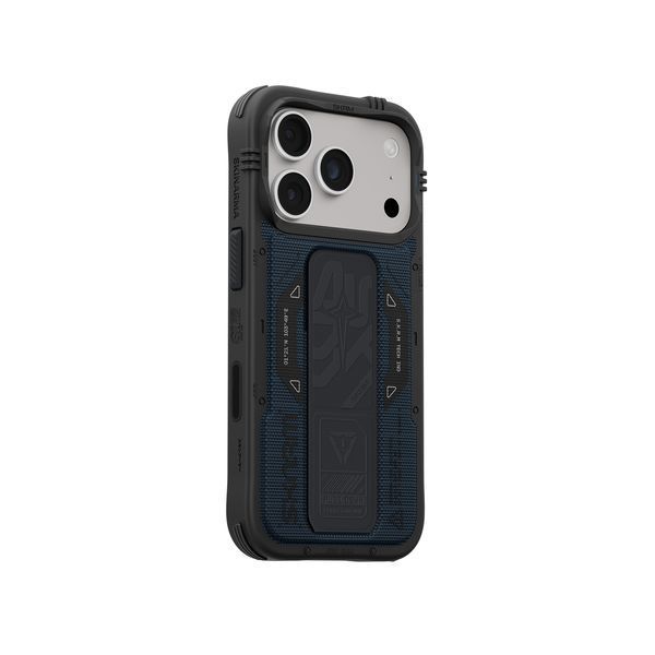 Чохол Skinarma Phantom (2026) (Mag-Charge + Grip-Stand) для iPhone 18 Pro Blue SK-2026IPP6.3-PHTM-BLU фото