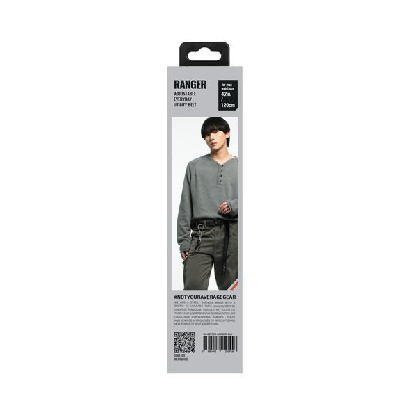 Ремінь Skinarma Ranger Nylon Belt 25mm with Fidlock Clasp & Utility Loops Khaki SK-BELT25-RANGER-BWN фото