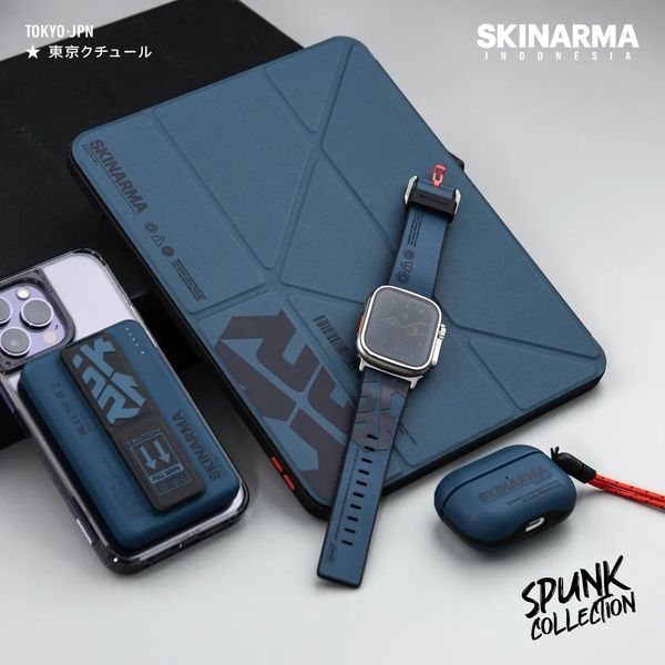 Чехол SkinArma Spunk для Airpods Pro 2 Blue SK-AP2-SPUNK-BLU фото