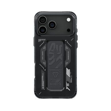 Чохол Skinarma Helio (Mag-Charge + Grip-Stand) для iPhone 17 Pro Max Graphite SK-2025IPP6.9-HELIO-GRA фото