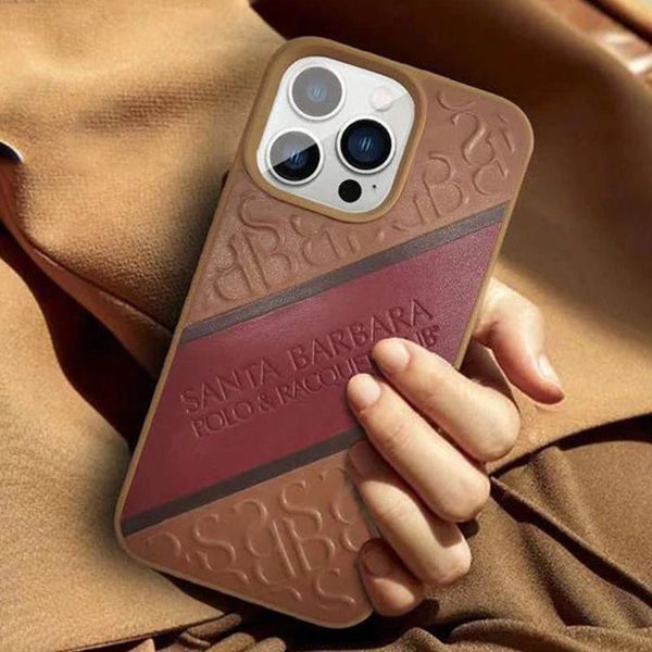 Кожаный чехол Santa Barbara Polo Franco для iPhone 13 Pro Синий 2097-13-Pro фото