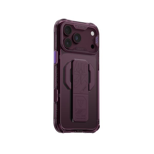 Чохол Skinarma Helio Ce (Mag-Charge + Grip-Stand) для iPhone 18 Pro Max Burgundy SK-2026IPP6.9-HELIOCE-BUR фото