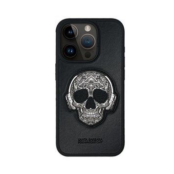 Чехол Santa Barbara Polo Patti Череп для iPhone 15 Pro Черный 3030-15-Pro фото
